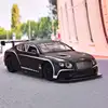 1:24 Bentley Continental GT3 Alloy Car Diecasts & Toy Vehicles Car Model Sound and light Pull back Car Toys For Kids Gifts 3