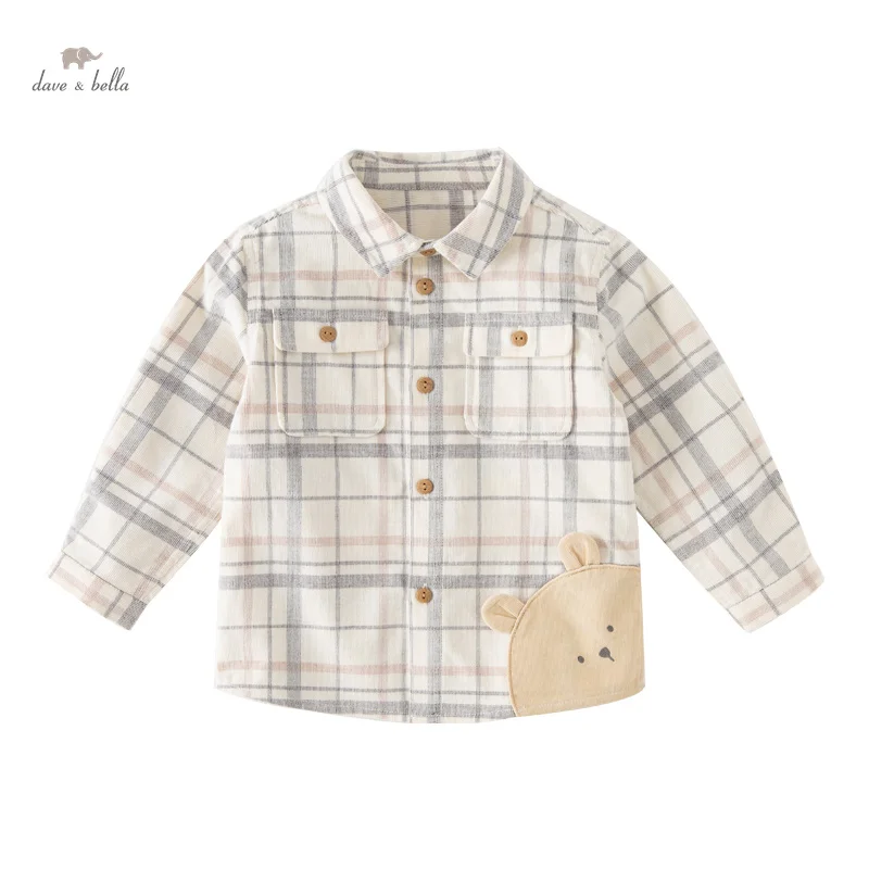 Boys Long Sleeve Shirts Dave Bella Children's Autumn Boys' Shirt