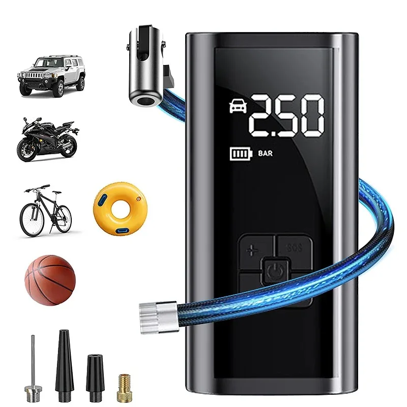 EAFC �ڵ��� ���� ����� 4000mAh �ڵ��� Ÿ�̾� ��â�� LED ����Ʈ Ÿ�̾� ��â�� 150PSI ���� ���� �ڵ��� ������� ������