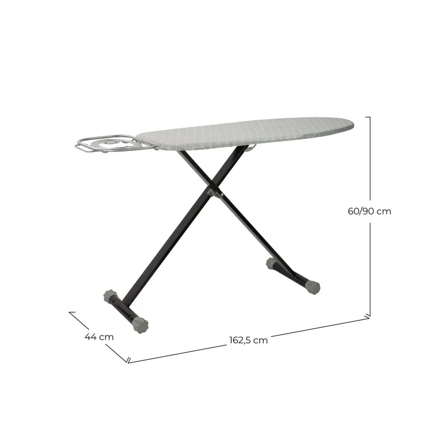 Metal folding ironing board with 7house shelf | Light ironing board with adjustable height | Coffee table