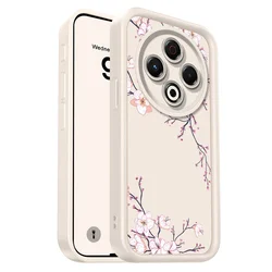 Spring Flowers Staircase Soft Phone Case for Tecno Spark 40C (White)