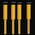 4pcs Gold 5.5mm
