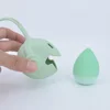 1Pcs Makeup Sponge Holder Shatterproof Eco-Friendly Silicone Beauty Make Up Blender Storage Case For Travel Makeup Case For Bag 4