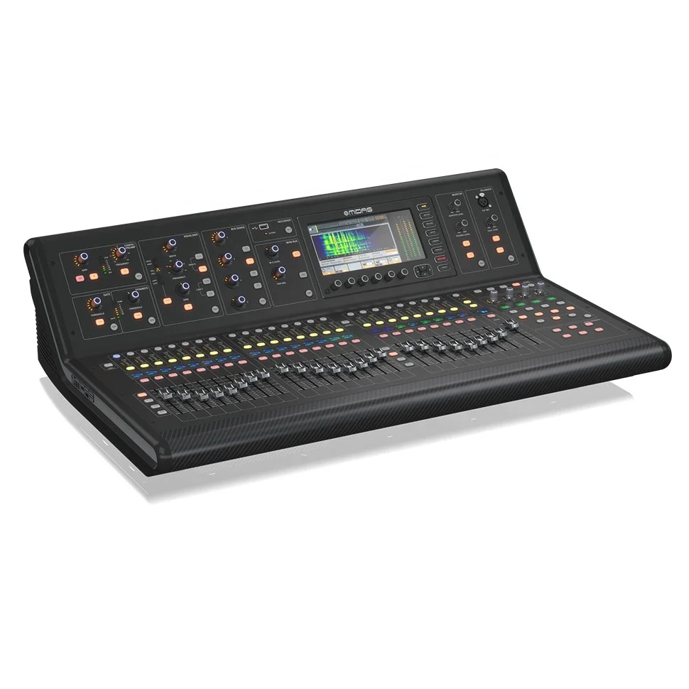 Midas M32 Console Di Missaggio Digitale Live 32 Ingressi Xlr Con Sistema Di Altoparlanti Line Array Midas Preampere Mixer Digitale