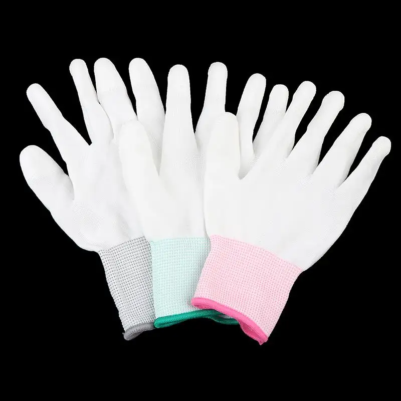 Gants Nitrile Jetables - Lot de 1 Paire - Taille L Rouge