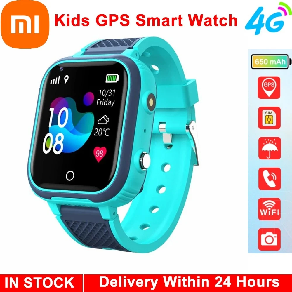 XIAOMI LT21 4G Kids Smart Watch GPS WIFI Video Call SOS IP67 Waterproof