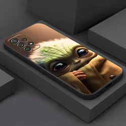 Adorable Baby Yodas Silicone Phone Case with Back Cover - Galaxy A51 5G (ZMBLA 08)