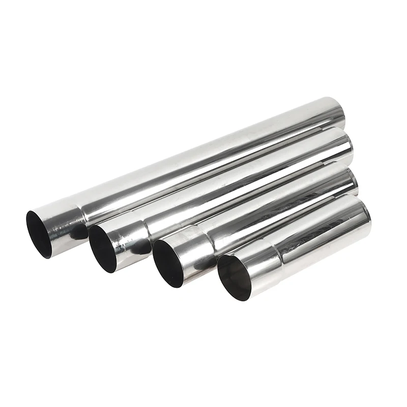 1Pcs Stainless Steel Stove Pipe Chimney Stove Boiler Exhaust Pipe Flue Liner 20cm/30cm/40cm/50cm