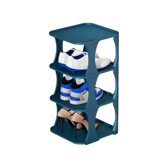 

Shoe Rack Durable Sturdy Easy to Install Multi-layer Slippers Rack Home Supplies Shoes Shelf Shoe Rack