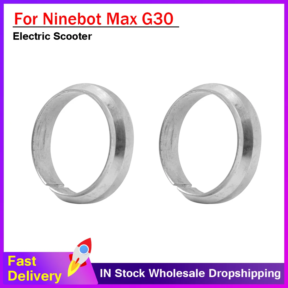 

Electric Scooter Upper Lower Steering Ring Aluminum Alloy Front Fork Tube Bearing Bowl For Ninebot MAX G30 Scooter Repair Parts