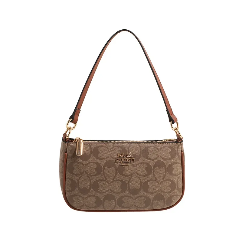 High-Grade Women's All-Match Shoulder Messenger Casual Personality Small Square Bag 2024 Fashion Underarm Handbag