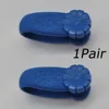 1Pair Flower Blue