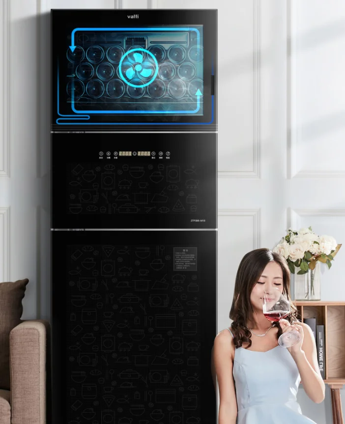 Outdoor Wine Cooler Single-zone Wine Cabinet Commercial Bottle Cooler Refrigerator Temperature Control Wine Cellar 3