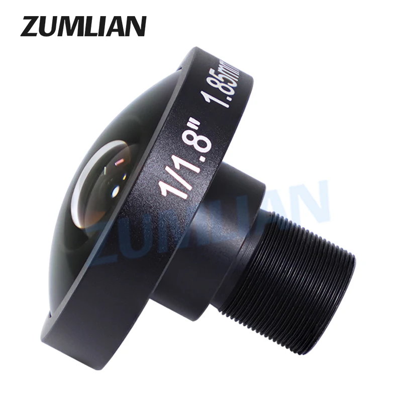 ZUMLIAN  ̸ ӽ   ,  ˻ ī޶, 1/1.8 ġ M12-Mount 12 ްȼ F2.0, 185 , 1.85mm