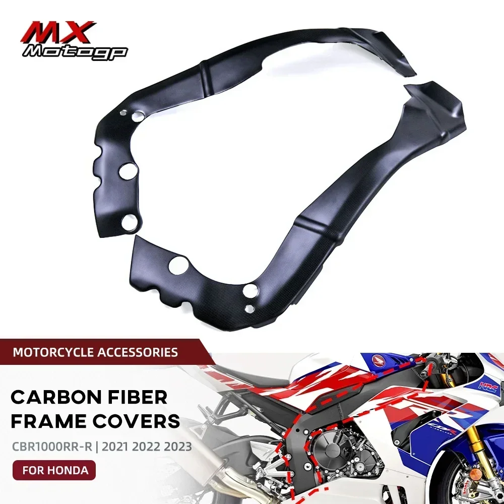 CBR1000RR-R 100% Carbon Fiber Motorcycle Frame Covers Side Panels Fairings  For HONDA CBR 1000RRR Fireblade SP 2021 2022 2023 - AliExpress, image size:1000x1000