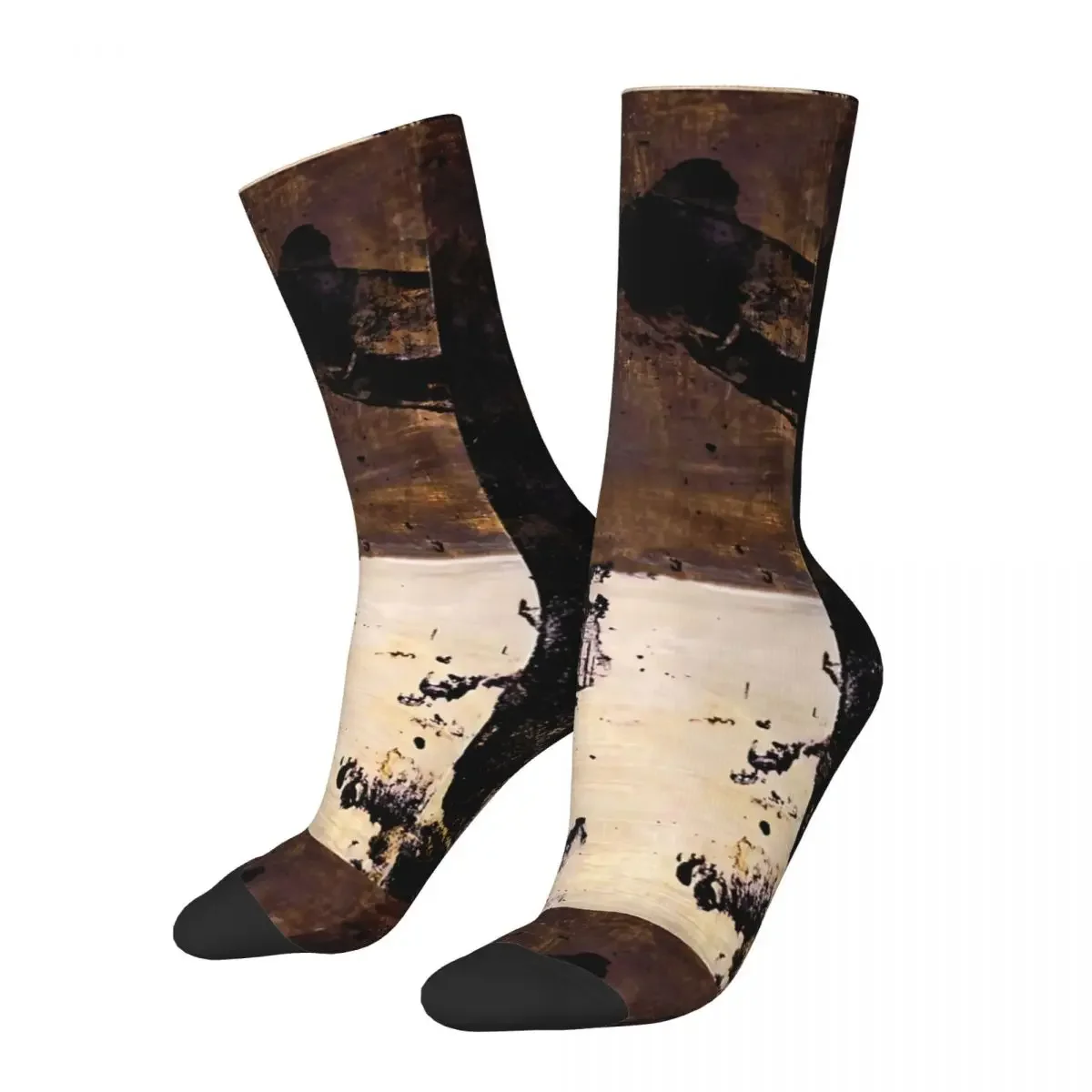 

Funny Crazy Sock for Men Art Scratches Hip Hop Vintage Happy Quality Summer Socks Breathable Crew Sock Novelty Gift