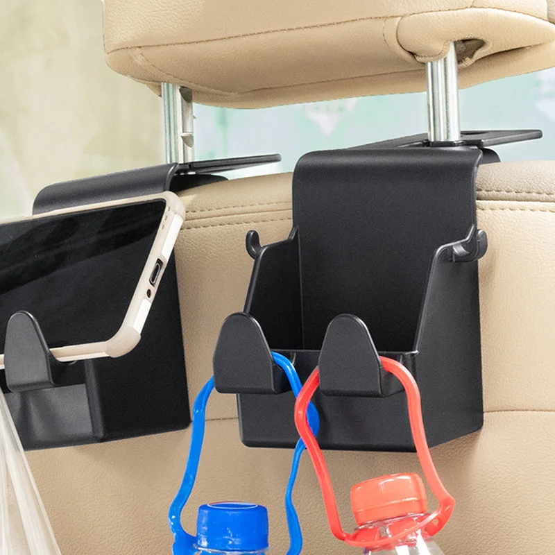 1Pc Universal Car Purse Hook Car Back Seat Hook Headrest Hanger Auto Seat  Headrest Hook Storage Hanger Car Interior Accessories - AliExpress