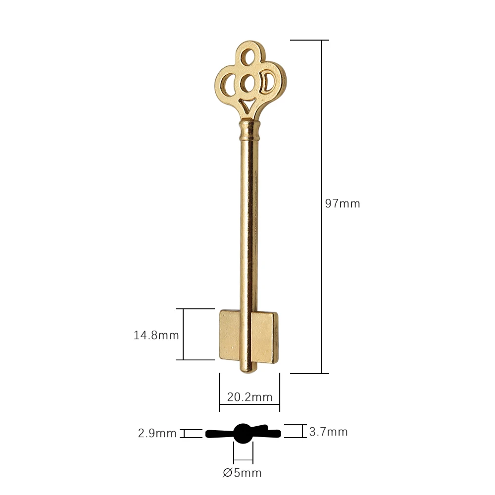 House Key Blanks Vault safe key Double-bitt blank Russian special Old doors embryo Locksmith Tools Part Diebold lock key blanks