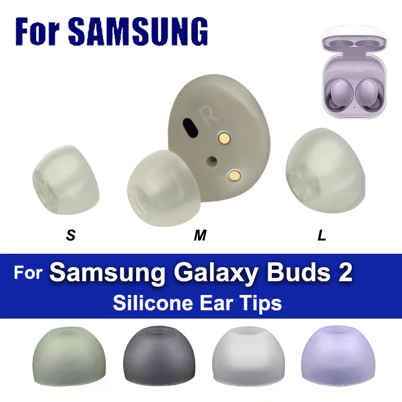 ReplacementTipsForSamsungGalaxyBuds2EartipsEarbudsSiliconeEar