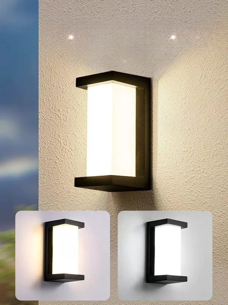 20W Exterior Wall Light Waterproof IP65 Exterior Wall Light LED Landscape Lighting AC85-260V Outdoor Facade Wall Light For Porch