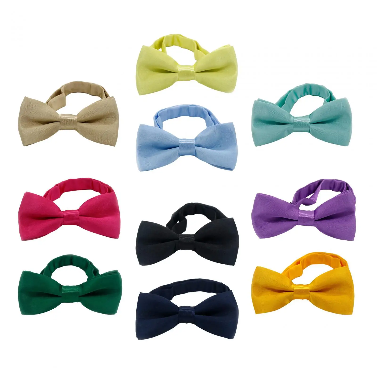 

Tux Bowties Soft Neck Tie Boys Versatile Comfortable Fashion Kids Bow Tie for Birthdays Fancy Dress New Year Party Anniversary