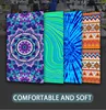 Adult Beach Towels Superfine Fiber Sand Blasting Line Speed Not Dry Towel 1