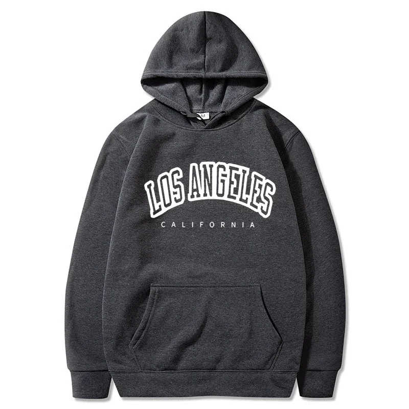 Sudadera con capucha de manga larga para mujer, suéter holgado de gran tamaño con bolsillo y estampado de letras, alta calidad, Otoño e Invierno