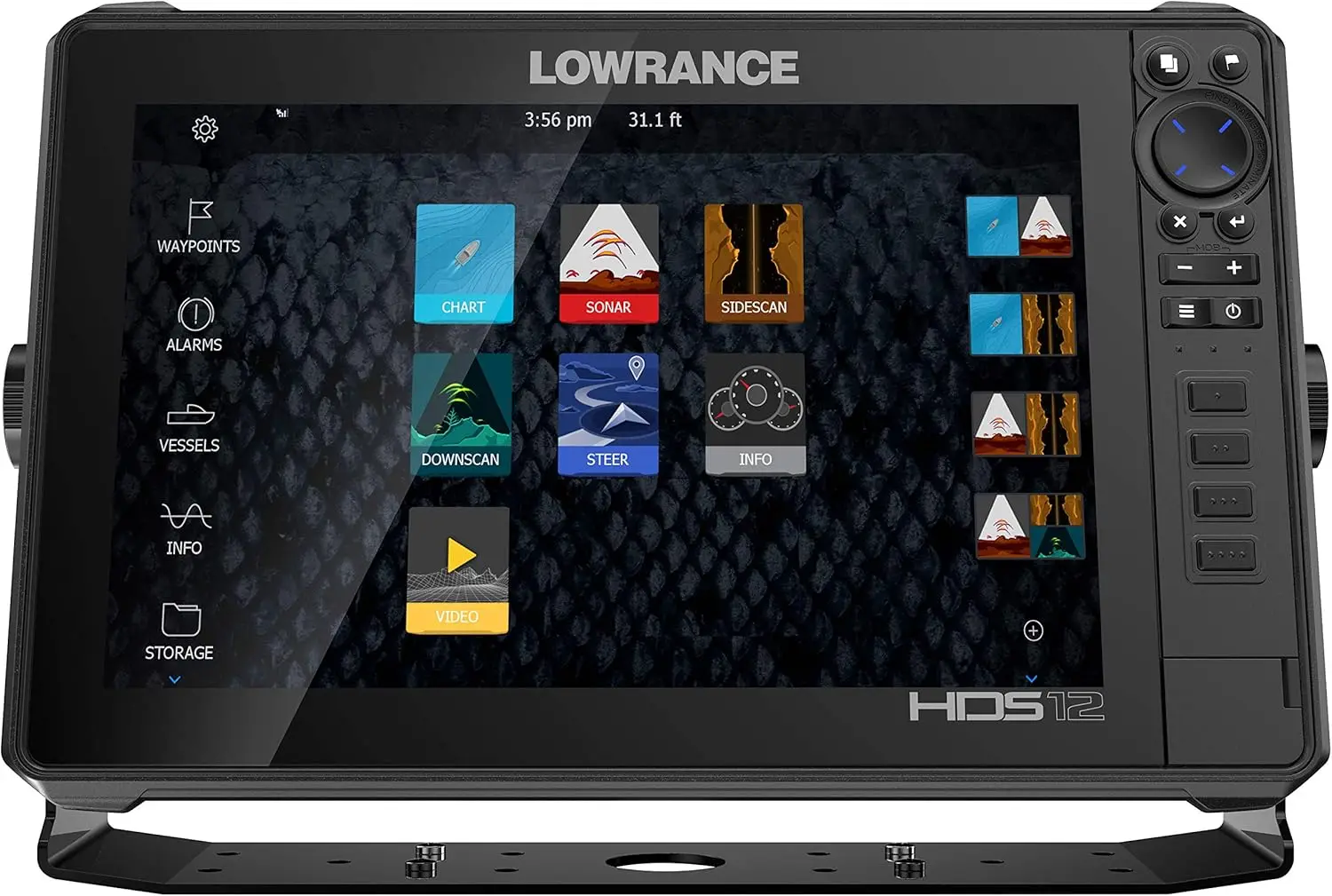 -Live Fish Finder, Multi-Touch Screen, Live Sonar Compatible,-US Enhanced Mapping