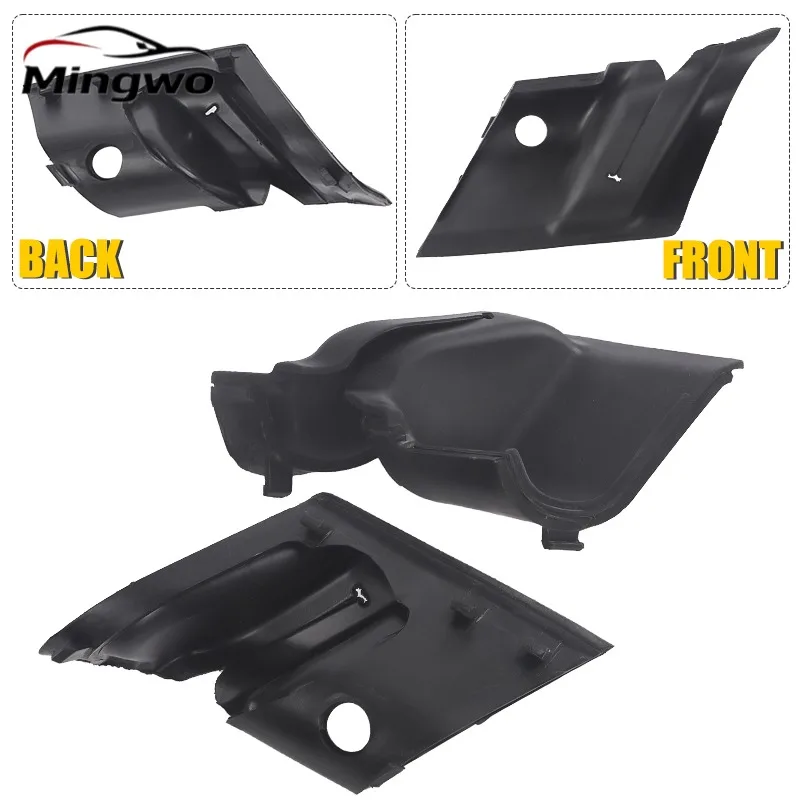2pcs 전면 왼쪽 오른쪽 앞 유리 와이퍼 카울 엔드 패널 커버 트림 포드 트랜짓 MK7 2006-2013 1433665 1433666 6C11-16K814-AE