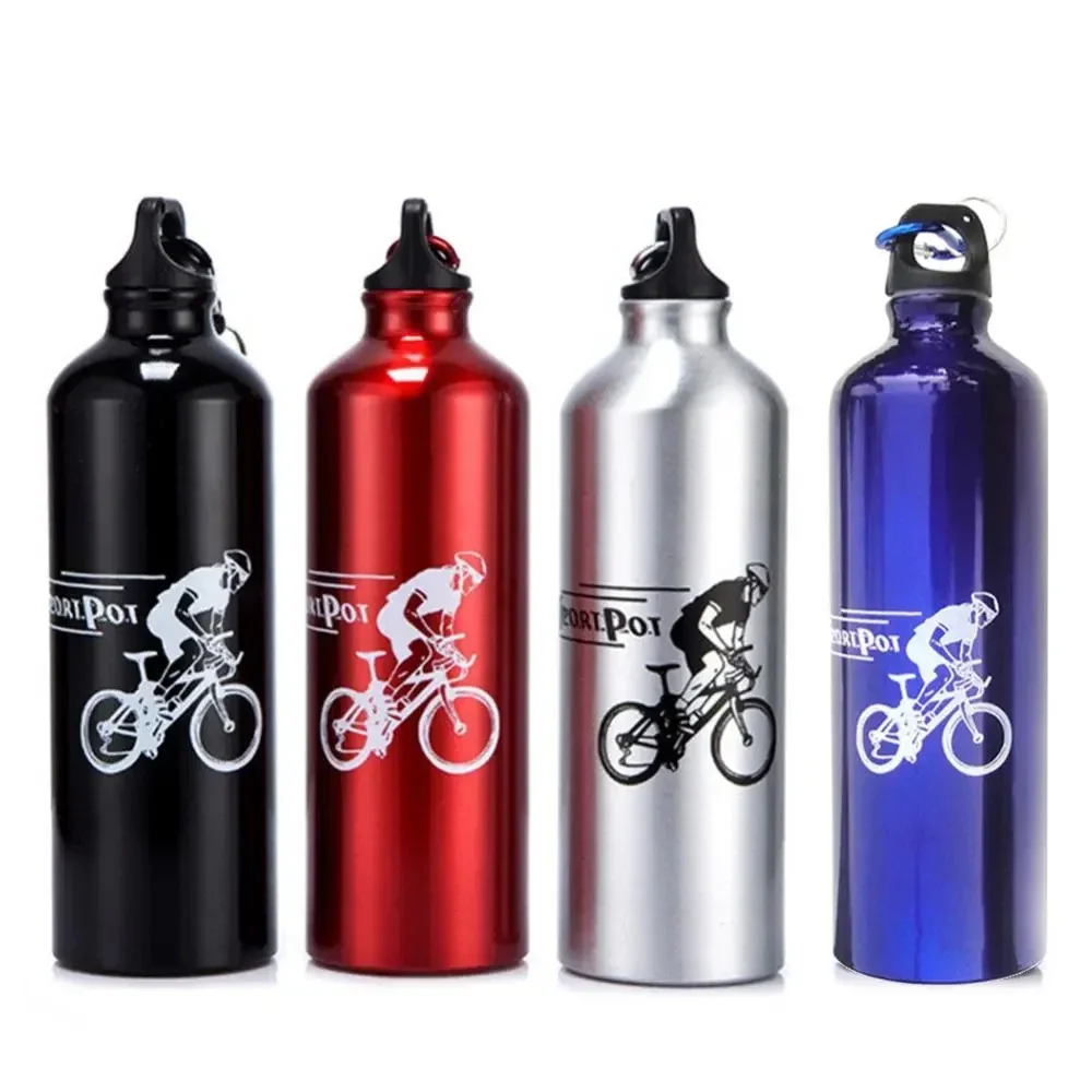 Aluminum alloy kettle 750ml cycling kettle mountain road cycling cup equipment water bottle bicycle water bottle sports bottle
