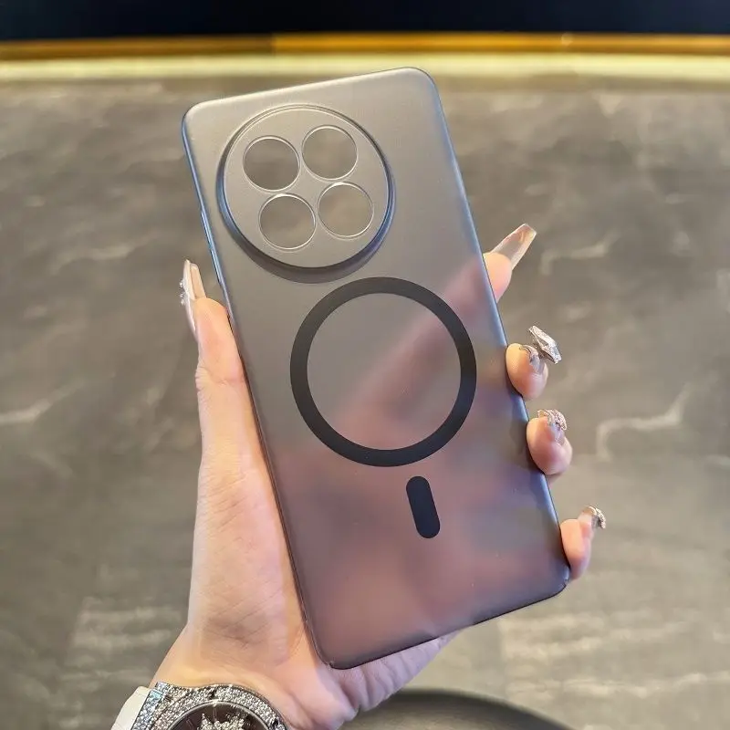 Magnetic Ultra Thin Translucent Shockproof Case with Matte Finish