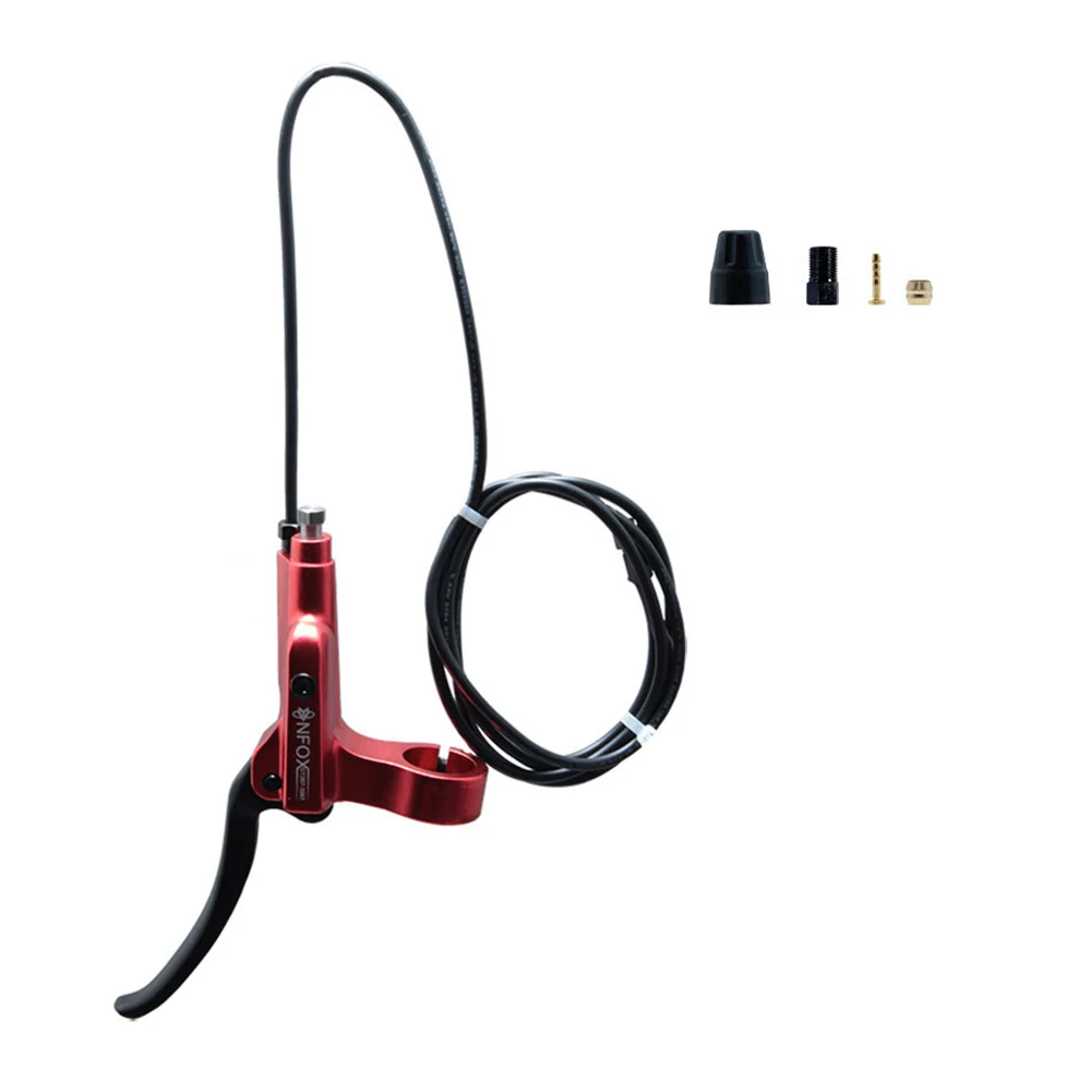 Universal Electric Scooter Brake Lever Hydraulic Brake Cut Off Power Ebike Rubber Sleeve Oil Needle Copper Sleeve Set