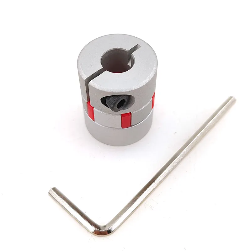 D20L25 5x8mm 3mm 4mm 5mm 6mm 6.35mm 7mm 10mm Flexible coupling Plum Coupling spider flexible motor coupler aluminium flexible jaw coupling