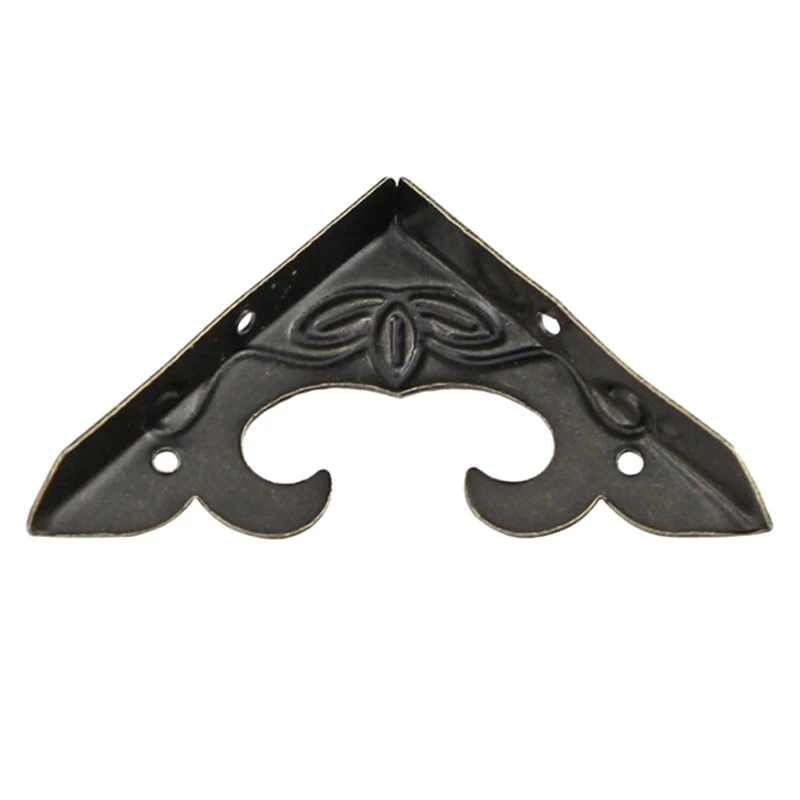 10 Pcs Antique Corner Bracket for Scrapbook Albums Jewelry Wooden Box Furniture Hardware silicone corner protectors,cabinet door copper corner piece