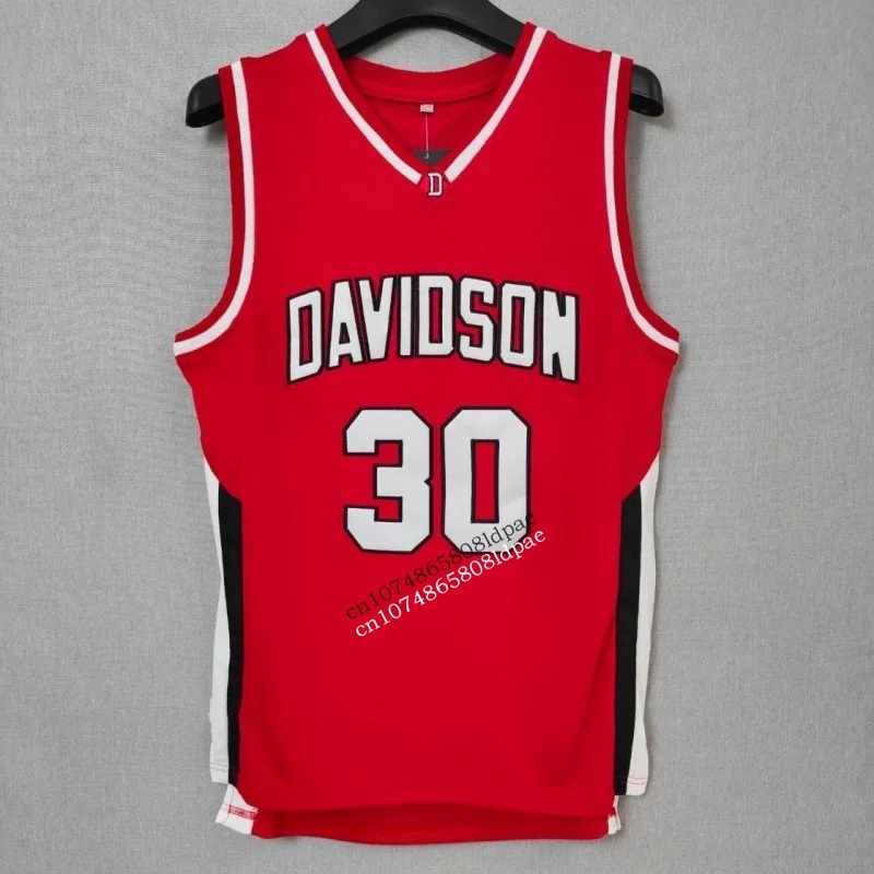 Basketball Jerseys Basketball Jersey Men Oversize 30 Stephen Curry College Embroidery Breathable Athletic Sports High Street Hip Hop Sportswear