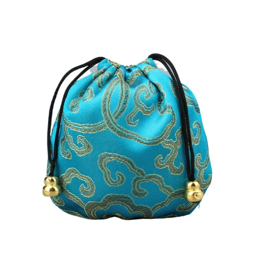 Zakje Doek Armband Tas Trekkoord Kettingen Case Vrouwen Sieraden Tas Sieraden Organizer Sieraden Case Chinese Stijl Opbergtas