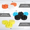 Car Polishing Sponge Pads Kit Foam Pad Buffer Kit Polishing Machine Wax Pads for Auto Motorcycle Motor Vehicle Remove Scratches 4