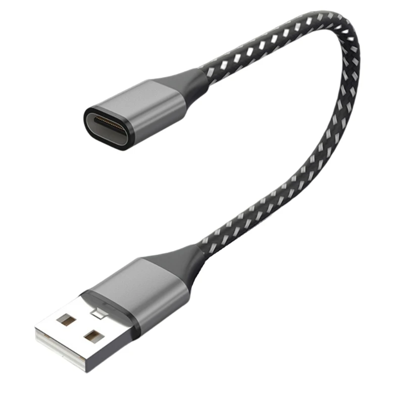 Cavo Ricarica 60W 3 Metri Cavo USB-A A USB-C In Tessuto 60W 3m - Ricarica Veloce E Dati Usb A Usb C 3 Metri
