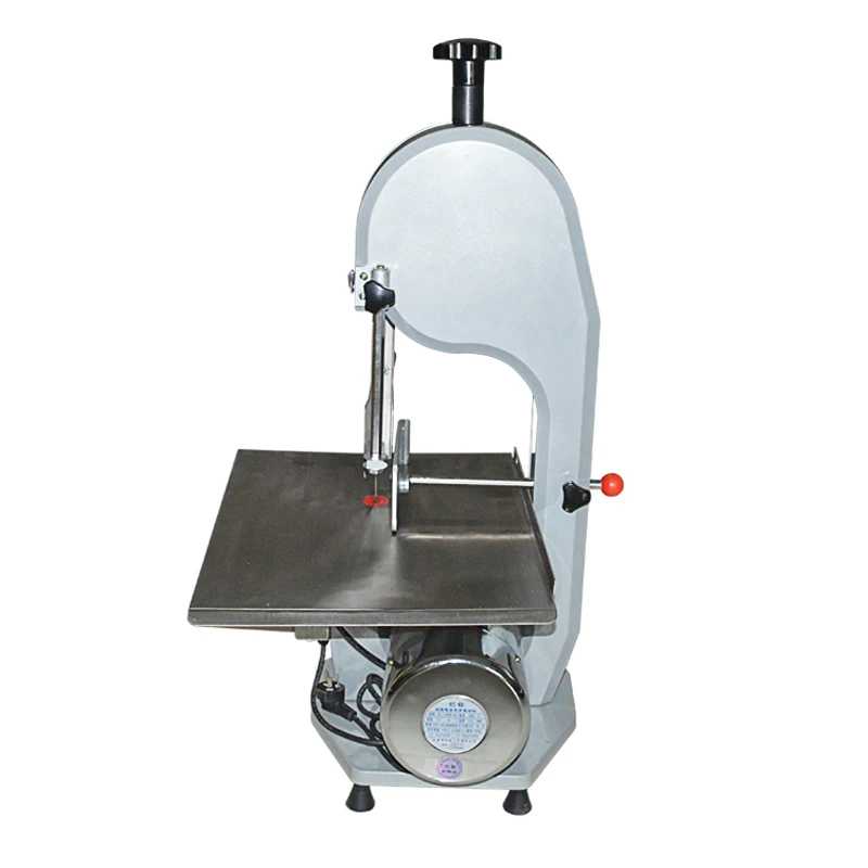 110V/220V Commercial Desktop Saw Bone Cutting Ribs Meat Slicer Electric Bone Cutting Machine Frozen Fish/Bones Meat Cutter 1.5kw 3
