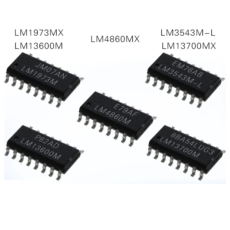 

1PCS LM13700MX LM13600M LM1973MX LM3543M-L LM4860MX