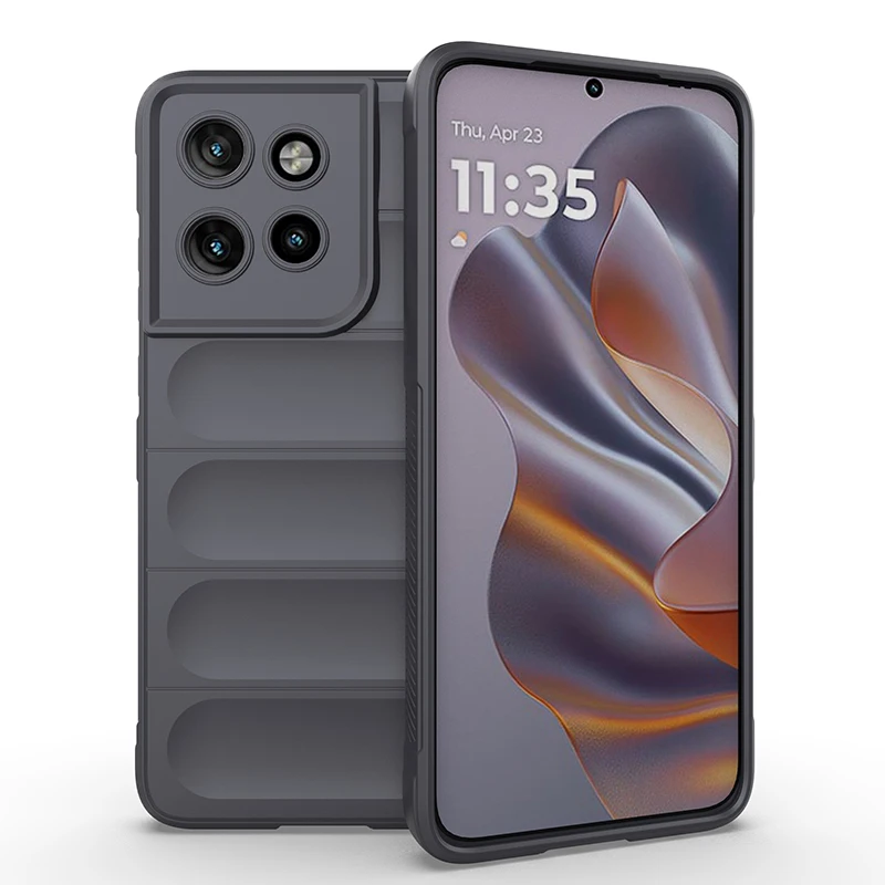 Liquid Silicone Soft Fashion Classic Non-Slip Protective Bumper Case