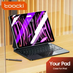 Toocki Backlight Bluetooth Magic Keyboard for iPad Pro 11 2022 2020 2018 for iPad Pro 12.9 2022 2018 iPad Air 5 Air 4 10.9 inch