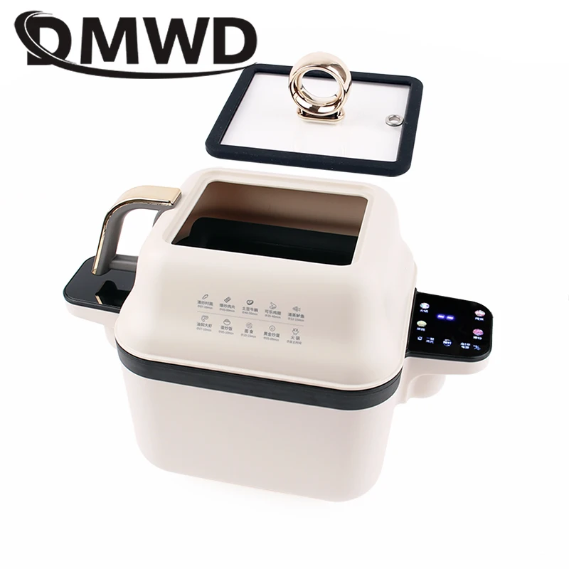 Multifuncation Intelligent Automatic Stir-fry Meal Cooking Pot Robot Rice Cooker Food Steamer Soup Stew Heater Frying Hotpot Wok induction cooker electric stove boiler