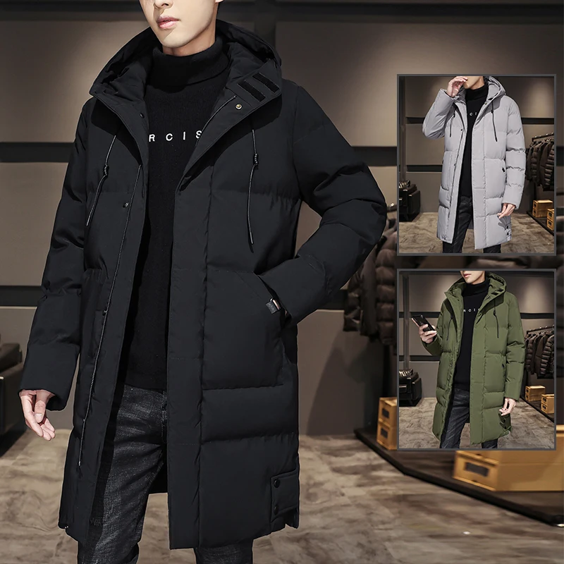 Winter Parkas Men Thick Warm Jacket Coats Plus Size 8xl 7xl 6xl Casual Warm Padded Cargo Jacket Male Long Windbreak Outerwear 4