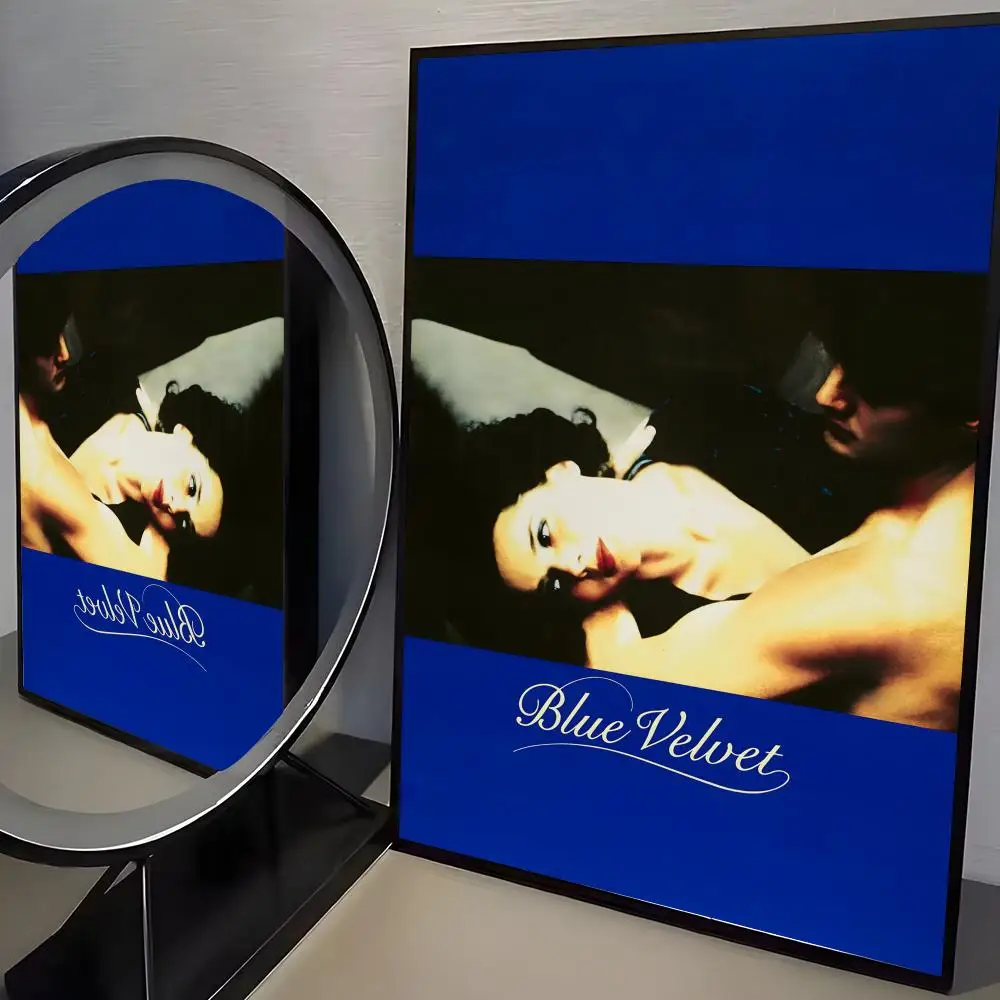 Premium Blue Velvet Movie Poster - HD Self-Adhesive Wall Decor for Home, Office, Dorm, and Bedroom - Perfect Gift Option