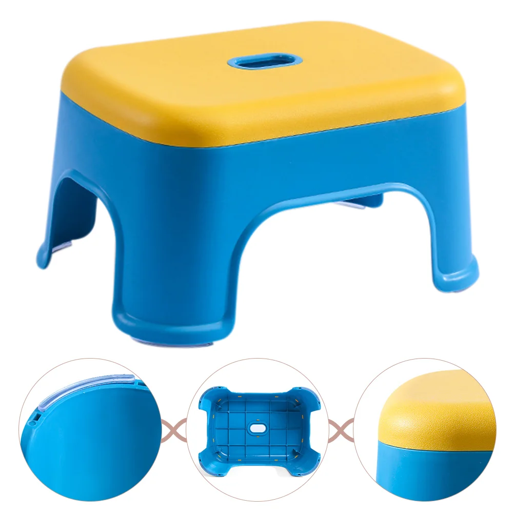 Children Step Stool Colored Plastic Step Stool Toddler Sitting Stool