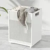 Foldable Laundry Basket Dirty Clothes Storage Clothes  Bucket Home Accessories Household Bathroom Large Capaci Storage Basket 1