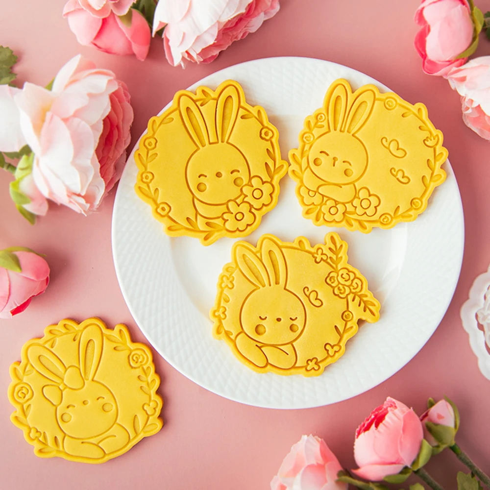 Rabbit Cookie Mold Baking Decorating Tools Supplies baking mold cookie mould cookie printing mold baking decorating tools