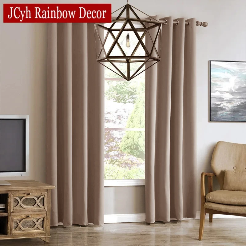 JRD Modern Blackout Curtains For Living Room Window Curtains For Bedroom Fabrics Ready Made Finished Drapes Blinds Tend blackout curtains,window curtains,decor curtains,blackout blinds