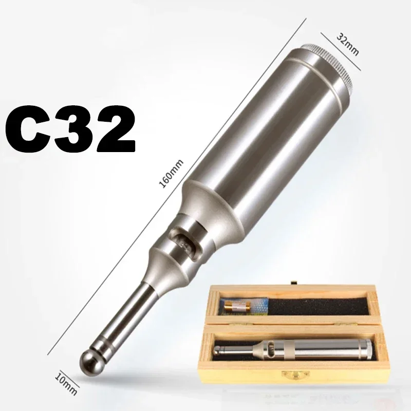 C16 C20 C32 Photoelectric Edge Center Finder Touch Point Sensor CNC Machine Precision LED Sound Optical cnc probe,cnc machining part